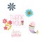 Pink Paislee Joyful Notes Ephemera Die-Cuts 61/Pkg-Vellum And Gold Foil Icons